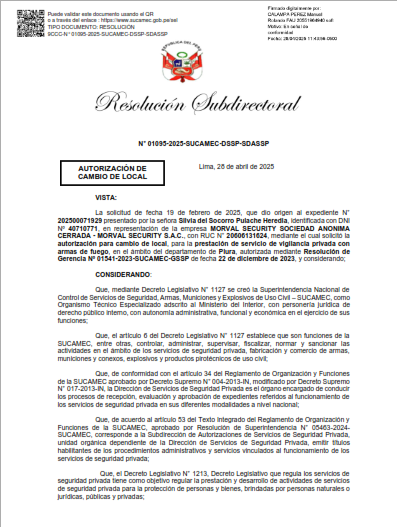 Protección empresarial